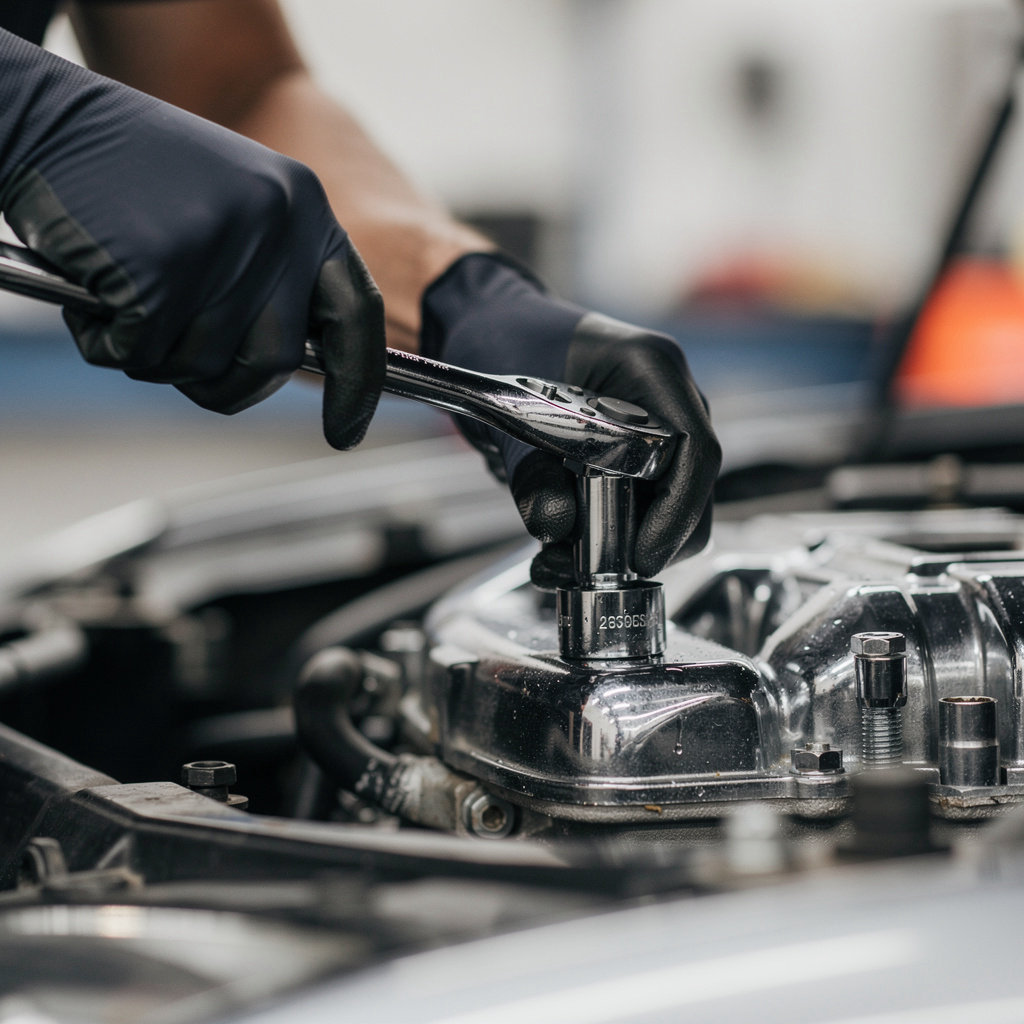 Villa's Auto Center General Mechanic professional technician performing expert auto repair services in San Diego
